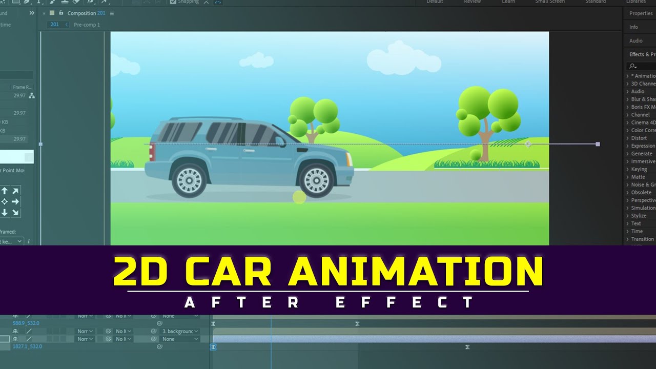 2D Car Animation