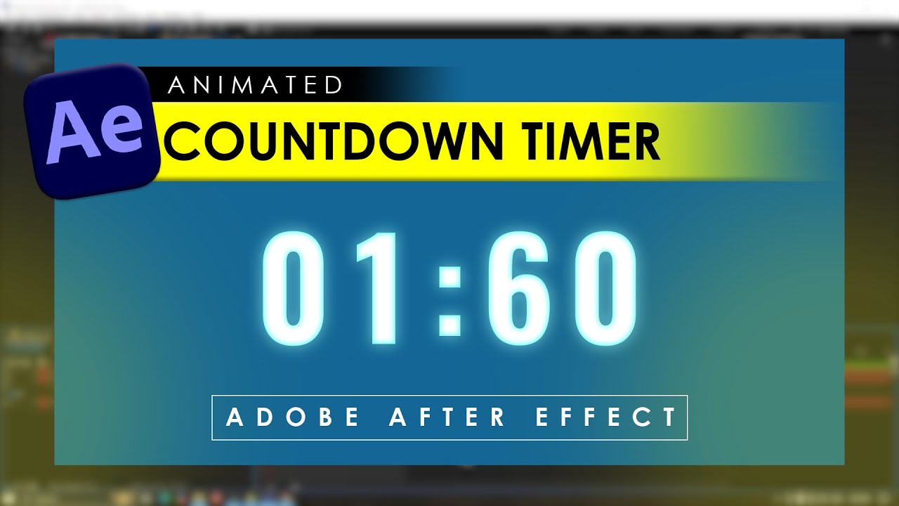 Countdown Timer in After Effects