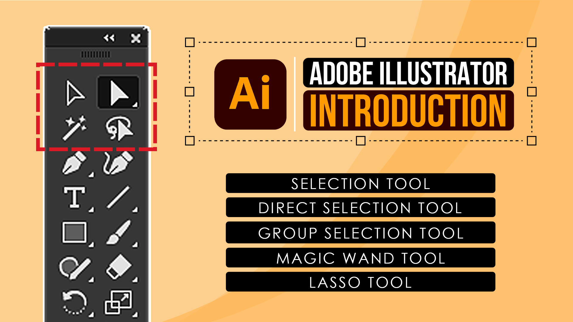 Selection Tools Adobe Illustrator 2021 Graphics Innovative